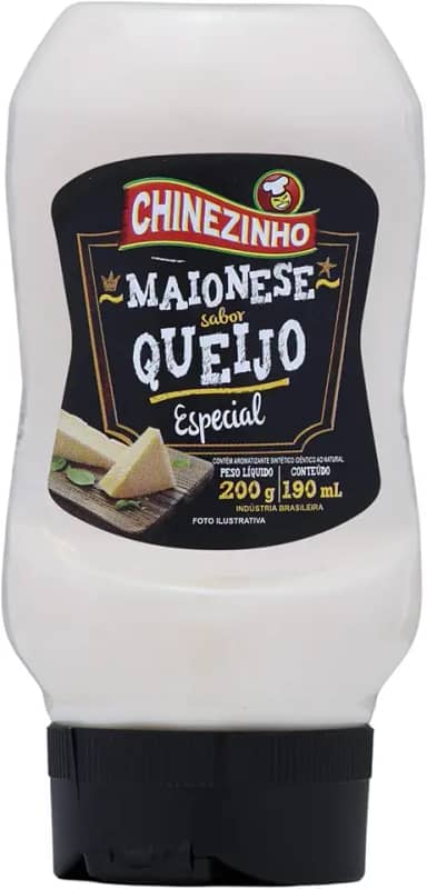 Chinezinho Maionese Sabor Queijo 200 Gramas