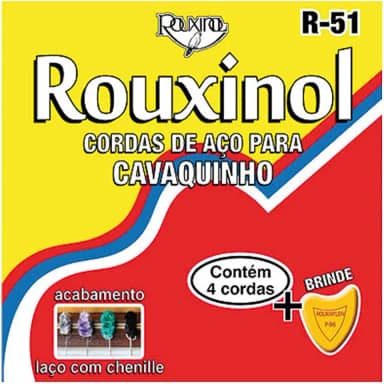 Encordoamento, Rouxinol, Para Cavaquinho, Aço, Com Chenille