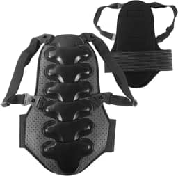 Cienfy Protetor de coluna traseira para adultos, equipamento de proteção antiqueda para snowboard, skate, patinação e esqui