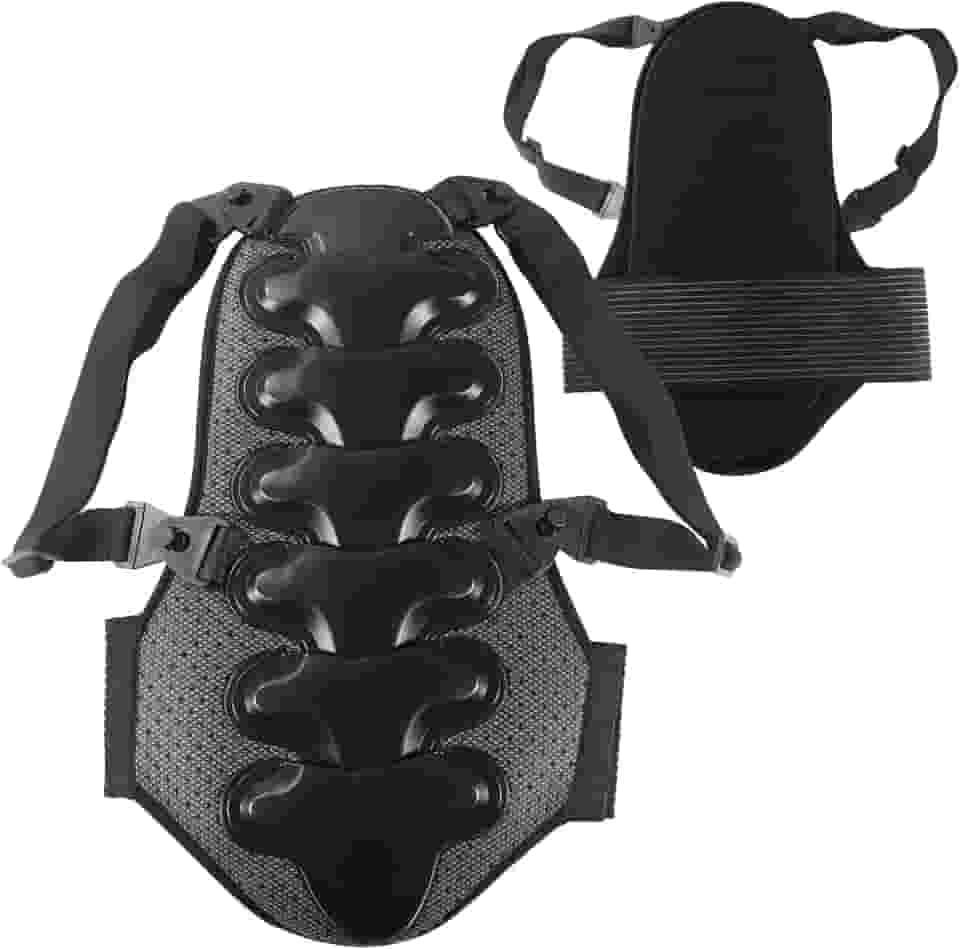Cienfy Protetor de coluna traseira para adultos, equipamento de proteção antiqueda para snowboard, skate, patinação e esqui
