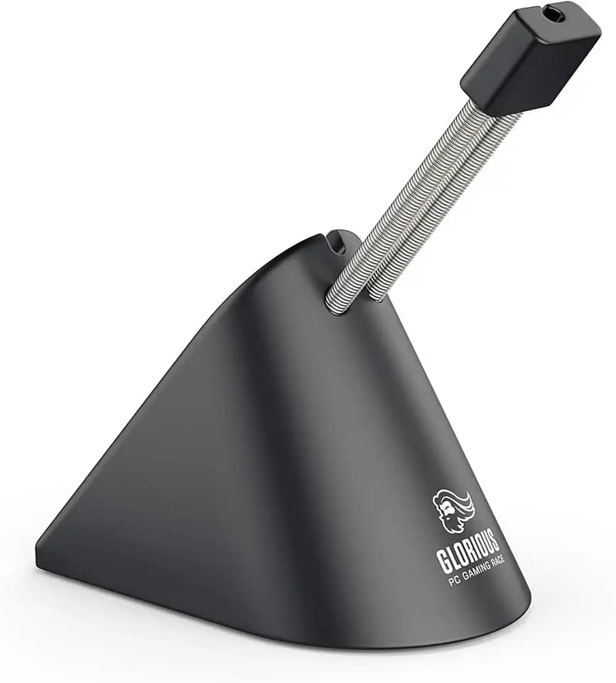 Glorious Gaming Mouse Bungee - Gerenciamento flexível do cabo do mouse - Acessório para mouse para jogos (preto)