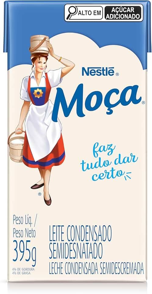 Leite Condensado MOÇA Tetra Pak 395g
