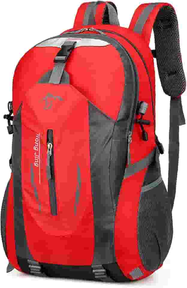 Moniss Mochila para caminhada 40L leve à prova d'água para caminhada ao ar livre para trekking mochila de viagem para homens e mulheres