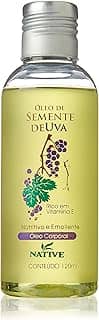 Óleo de Semente de Uva 120ml, Native, Amarelado