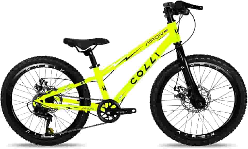 Colli Bike, Bicicleta Airon, Aros Aero Parede Dupla, 36 Raias, 7 Velocidades, Freios a Disco, Quadro em Aço Carbono, Suporte de guidão Down Hill