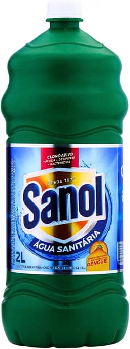 Sanol Água Sanitária 2 Litros Verde