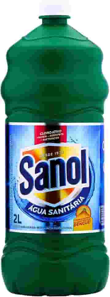 Sanol Água Sanitária 2 Litros Verde