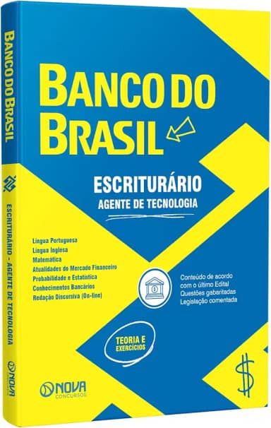 Apostila Banco do Brasil - Escriturário - Agente de Tecnologia
