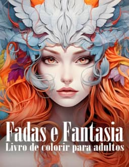 Fadas e Fantasia: Livro de colorir para adultos , 30 ilustrações para antiestresse, relaxamento e relaxamento zen | Grande livro para colorir. (Portuguese Edition)