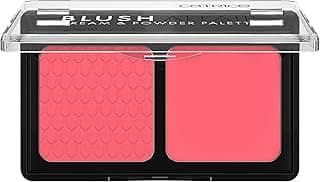 Paleta de Blush creme e pó Catrice Blush Affair 010 Stunning Strawberry