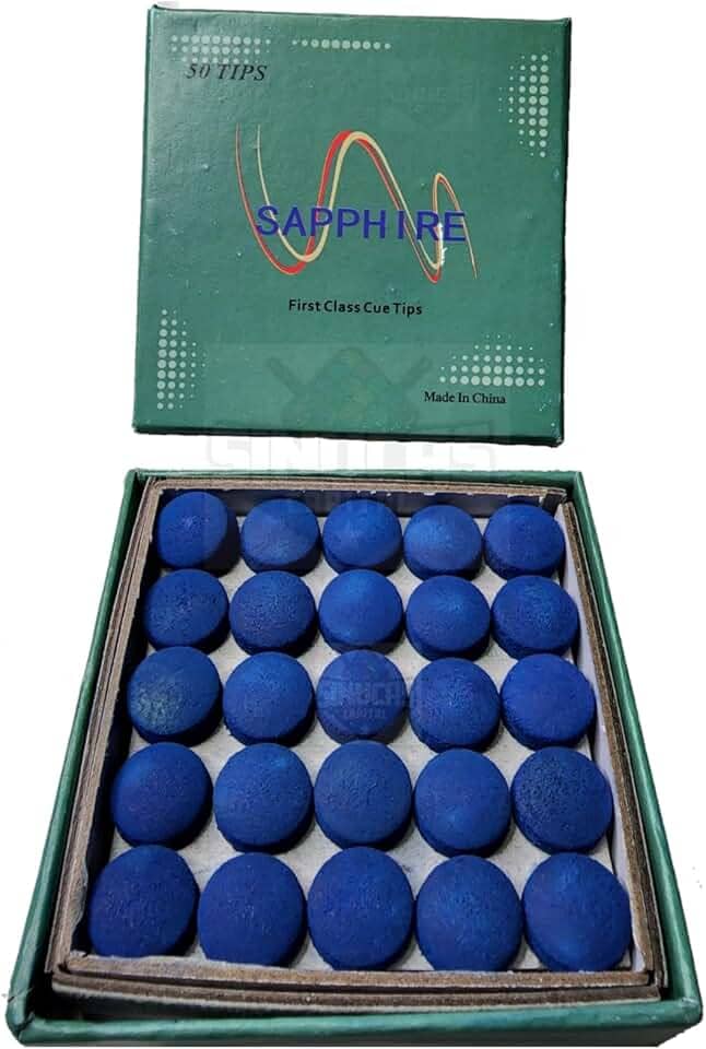 SOLA DE COURO P/TACO SINUCA SAPPHIRE 11MM CAIXA