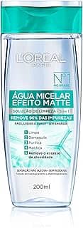 L’Oréal Paris Água Micelar Efeito Matte L'Oréal Paris Solução De Limpeza Facial 200Ml
