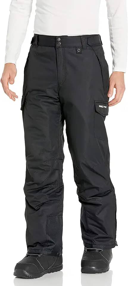 Calça cargo masculina para esportes de neve