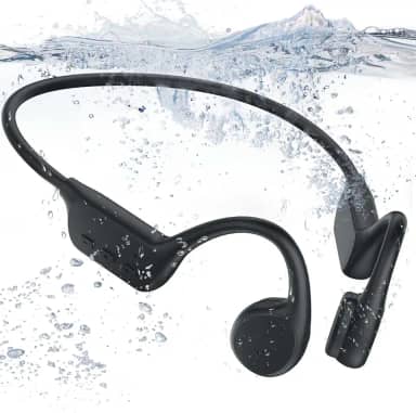 NANKA Fones De Ouvido Condução Óssea Runner Pro2, Para Natação Ip68 Com Mp3 Player E Memória 32 Gb Integrada