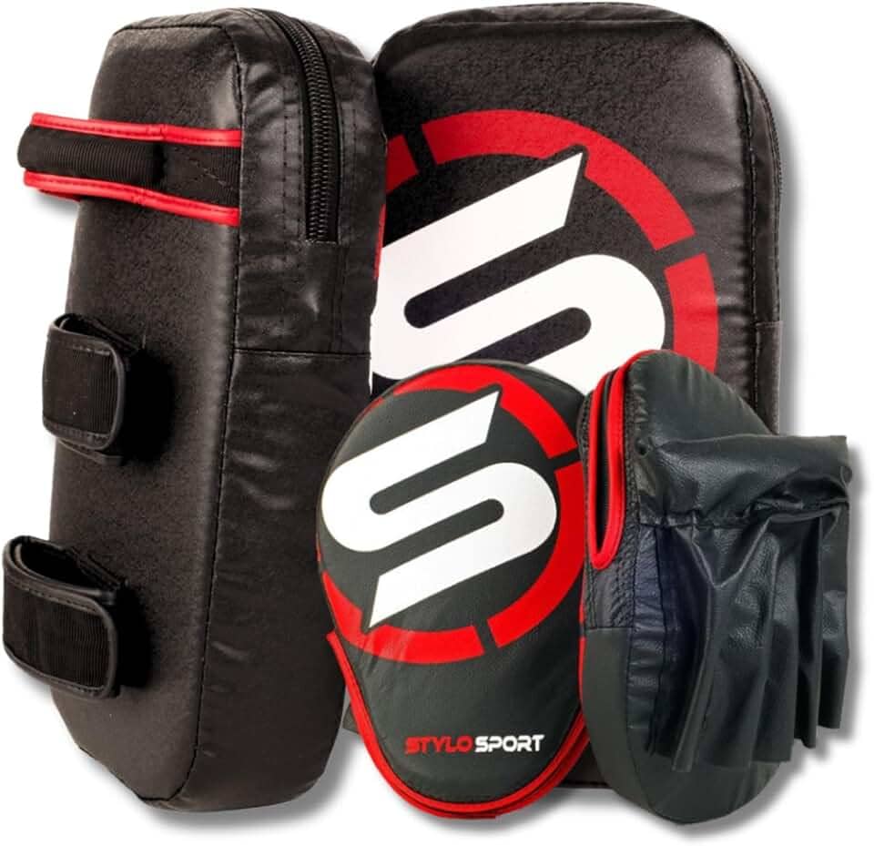 APARADOR DE CHUTE + MANOPLA DE FOCO STYLO SPORT (Vermelho)