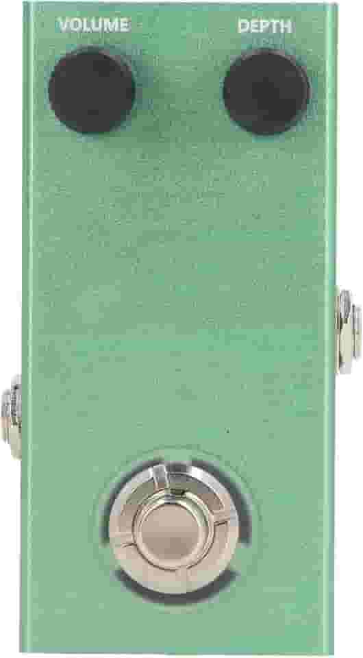 Eujgoov Vintage Sweet Dynamic Dynamic Vibrato Efeito Pedal Guitar Board Electric Mini Sound Processor Efeitos de Alumínio