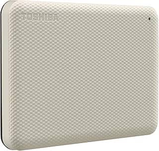 HD Externo Portátil Toshiba 2TB Canvio Advance USB 3.0 Branco - HDTCA20XW3AA