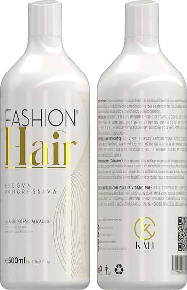 Escova Progressiva Fashion Hair Linha Gold 500ml Sem Formol