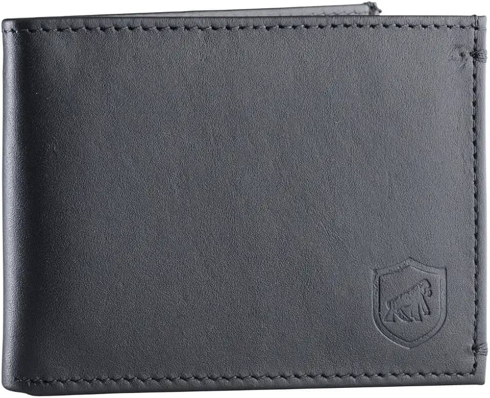 Carteira de Couro masculina - Porta cartão - Ultra Slim - Gshield