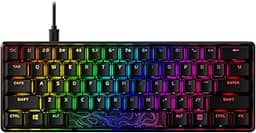 Hyper X, TECLADO MECANICO HYPERX ALLOY ORIGINS 60, Preto com iluminação RGB, HKBO1S-RB-US/G