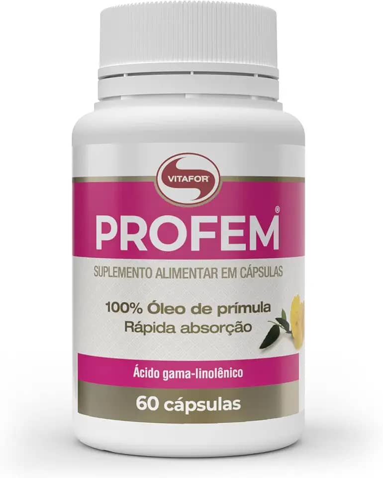 ProFem Óleo de Prímula (60 Caps), Único, VitaFor