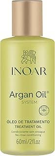 Inoar, Óleo de Argan 60ml – Tratamento Nutritivo e Antifrizz, Hidratação Profunda, Brilho Imediato, Proteção Térmica, Para Todos os Tipos de Cabelo