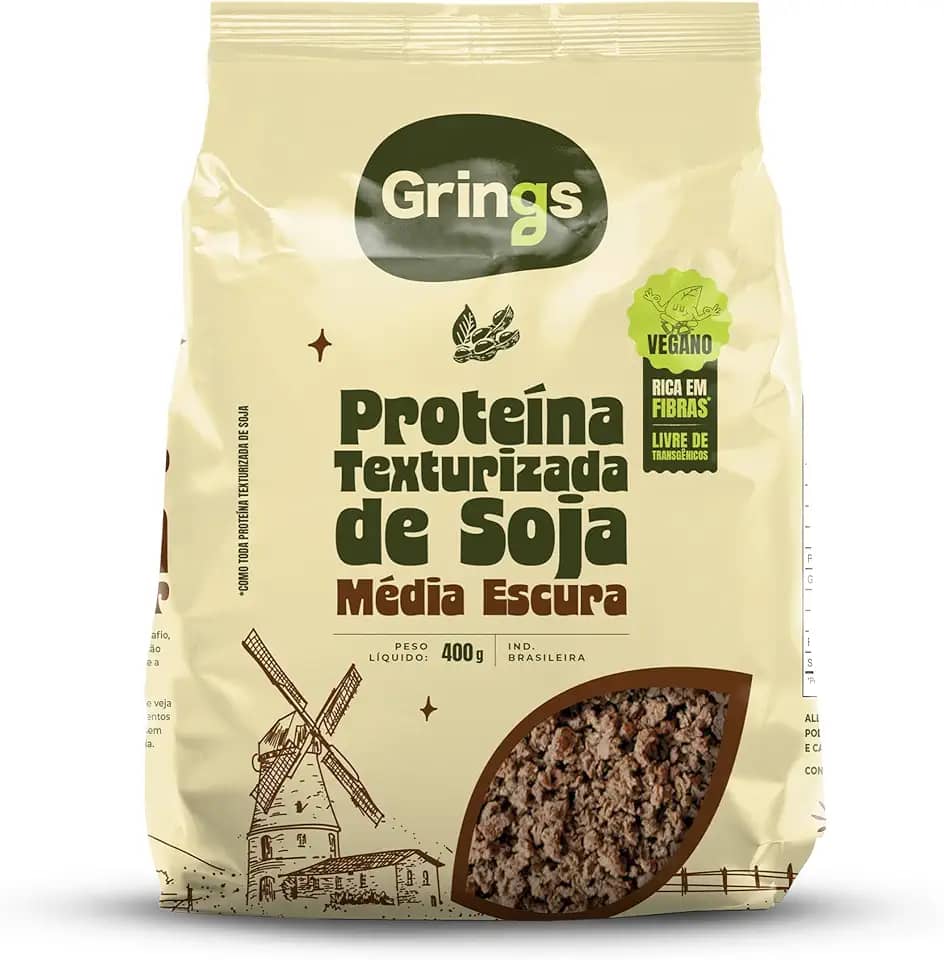 Grings Proteína De Soja Média Escura 400G