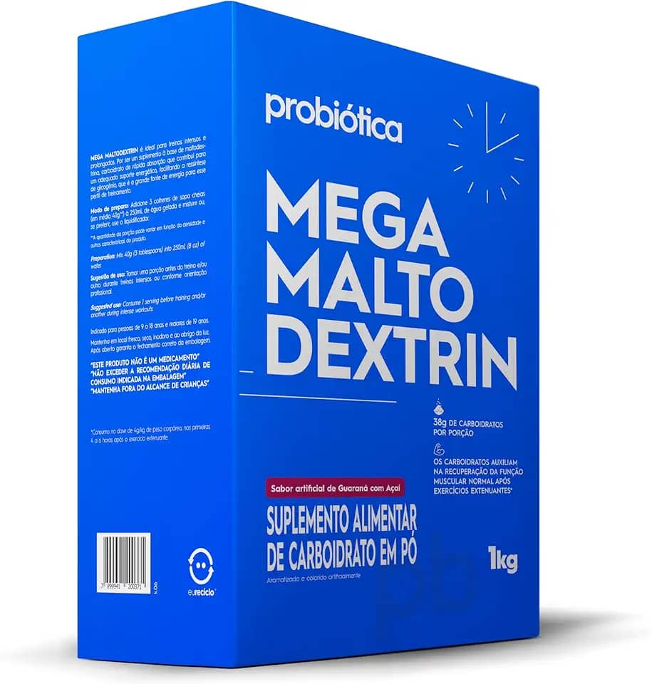 Probiótica Mega Maltodextrin Guaraná Com Açaí 1 Kg