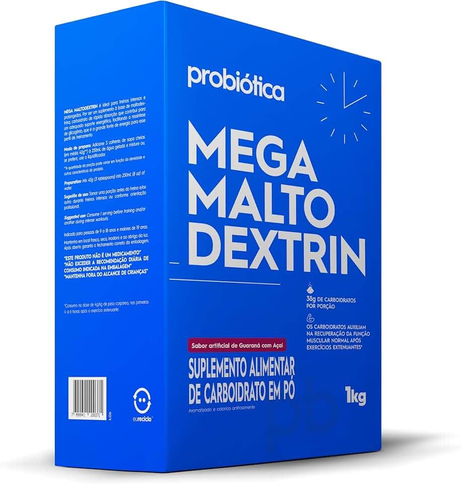 Probiótica Mega Maltodextrin Guaraná Com Açaí 1 Kg