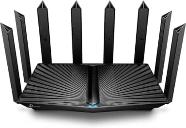 TP-Link Roteador AX6000 Wi-Fi 6 (Archer AX80) – Banda dupla, porta WAN/LAN de 2,5 Gbps, transmissão de 8K, roteador de Internet sem fio com OneMesh e modo AP, cobertura de longo alcance, WPA3,