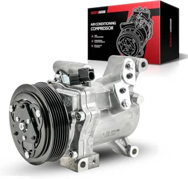 Torchbeam Compressor AC 198384, compressor de ar condicionado automotivo compatível com CX-5 2013-2018, CX-5 2019-2022 2.5L, 3 2014-2018