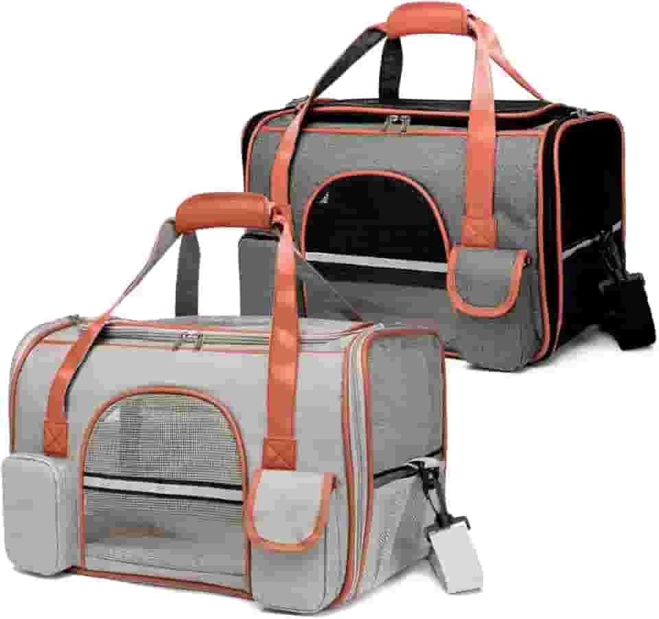 Bolsa Pet Transporte Viagem Cães E Gatos Luxo Mala Avião (preto)