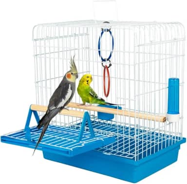 JEL PLAST GAIOLA CALOPSITA JÚNIOR - AZUL, PEQUENO