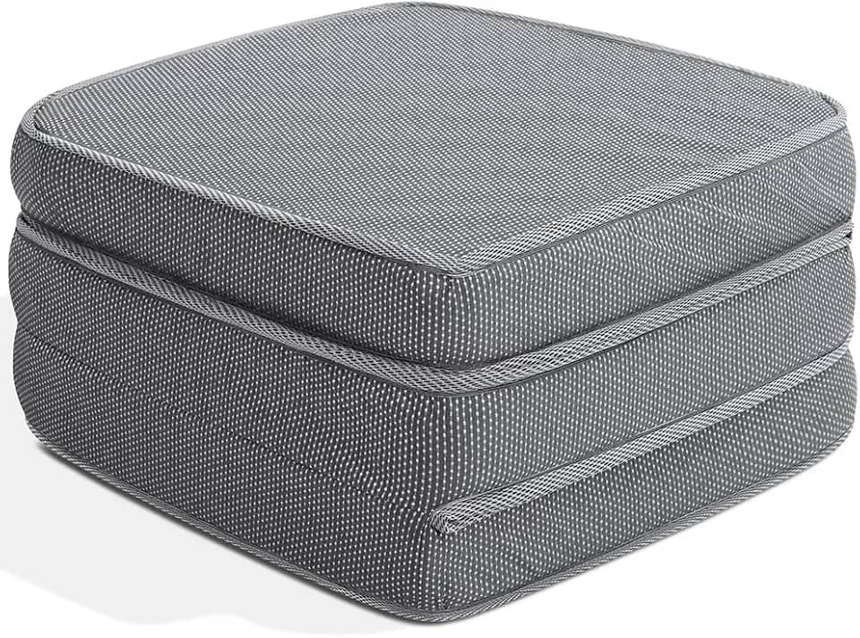 Puff Colchonete Dobrável/Sofa 3 em 1 Solteiro BF Colchões