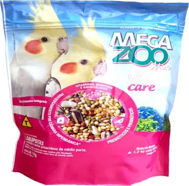 Ração Megazoo Mix Calopsitas 900g