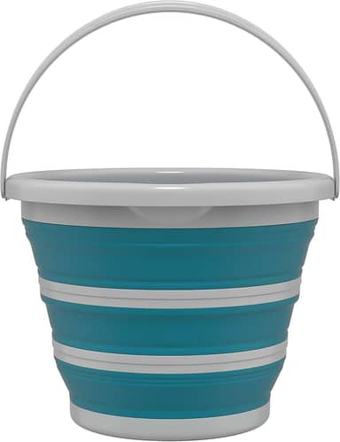 Balde 10 litros Retrátil Verde Esmeralda, RET3505, Flash Limp