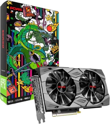 GPU NVIDIA GEFORCE RTX 3060 12GB DDR6 192 BIT GRAFFITI SERIES FULL SIZE DUAL FAN - PGS3060FS192