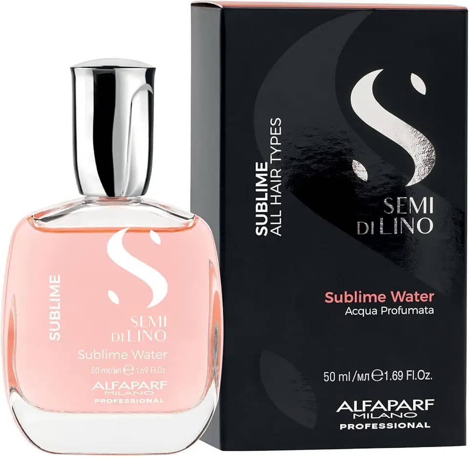 Alfaparf Milano Semi Di Lino Sublime Water - Água perfumada para cabelo e corpo – Para todos os tipos de cabelos 50ml