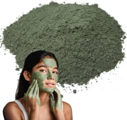 Máscara Argila Verde Controle Pele Oleosa Acne Espinhas 550g