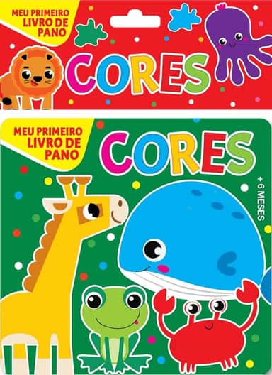 Meu Primeiro Livro de Pano - Cores