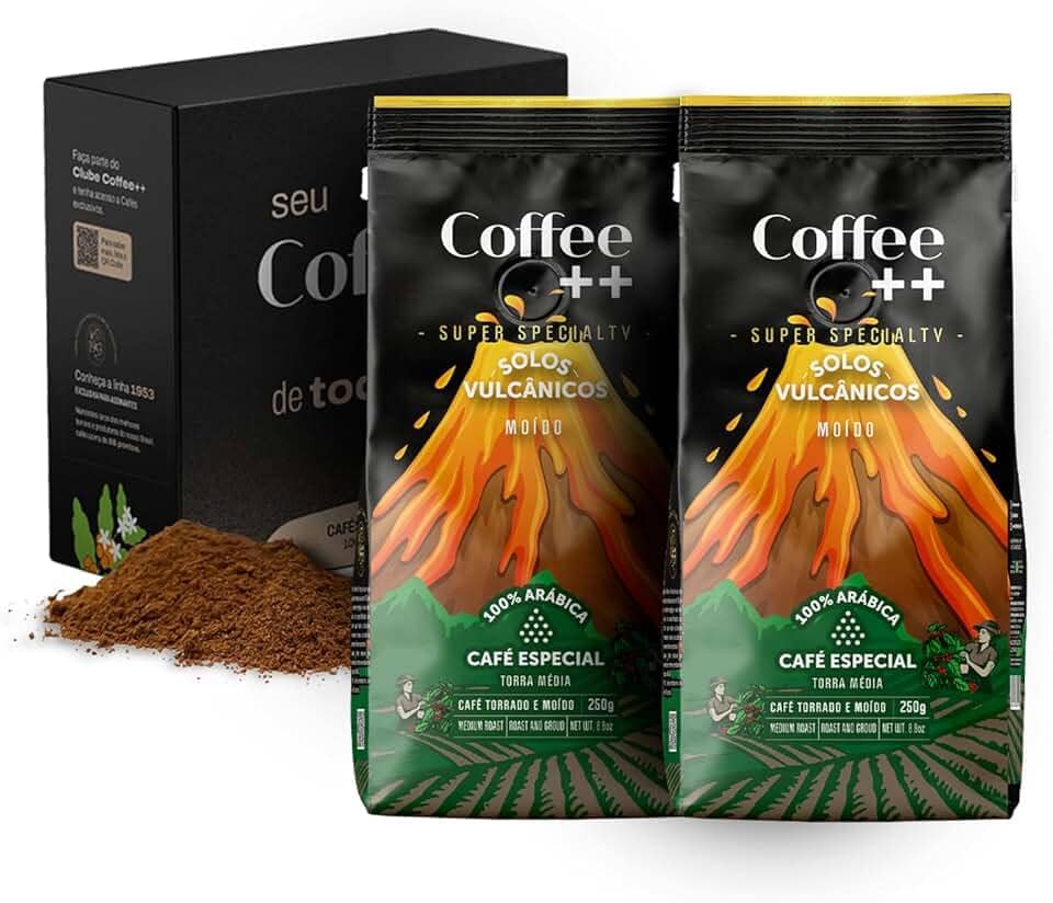 Café Moído Coffee Mais Solos Vulcânicos 250g - 2 unidades