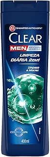 Clear Men Limpeza Diaria 2 Em 1 - Shampoo Anticaspa 400Ml