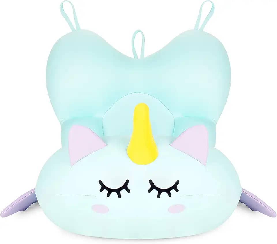 KaBaby Almofada De Banho Unicórnio Baby Pil Azul Claro Pequeno
