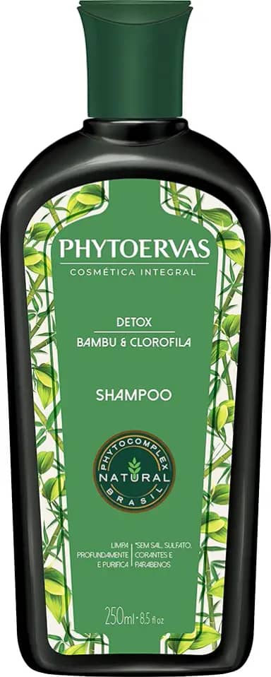Phytoervas Detox Shampoo Uso Diário, 250 ml