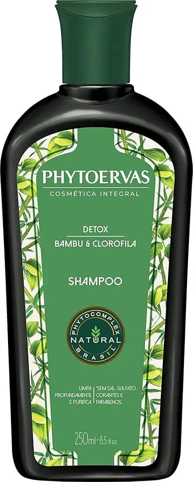 Phytoervas Detox Shampoo Uso Diário, 250 ml