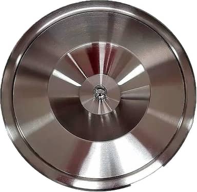 Cesto Lixeira de Embutir 5 Litros Inox Escovado E Alumínio