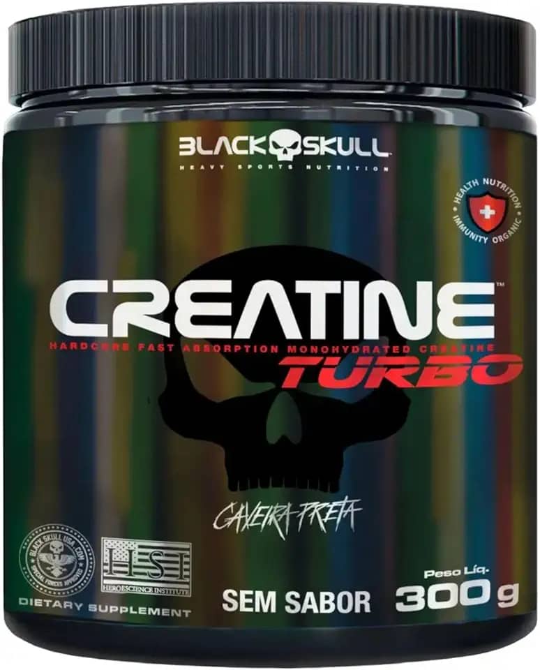 Creatine Turbo (300g), Black Skull