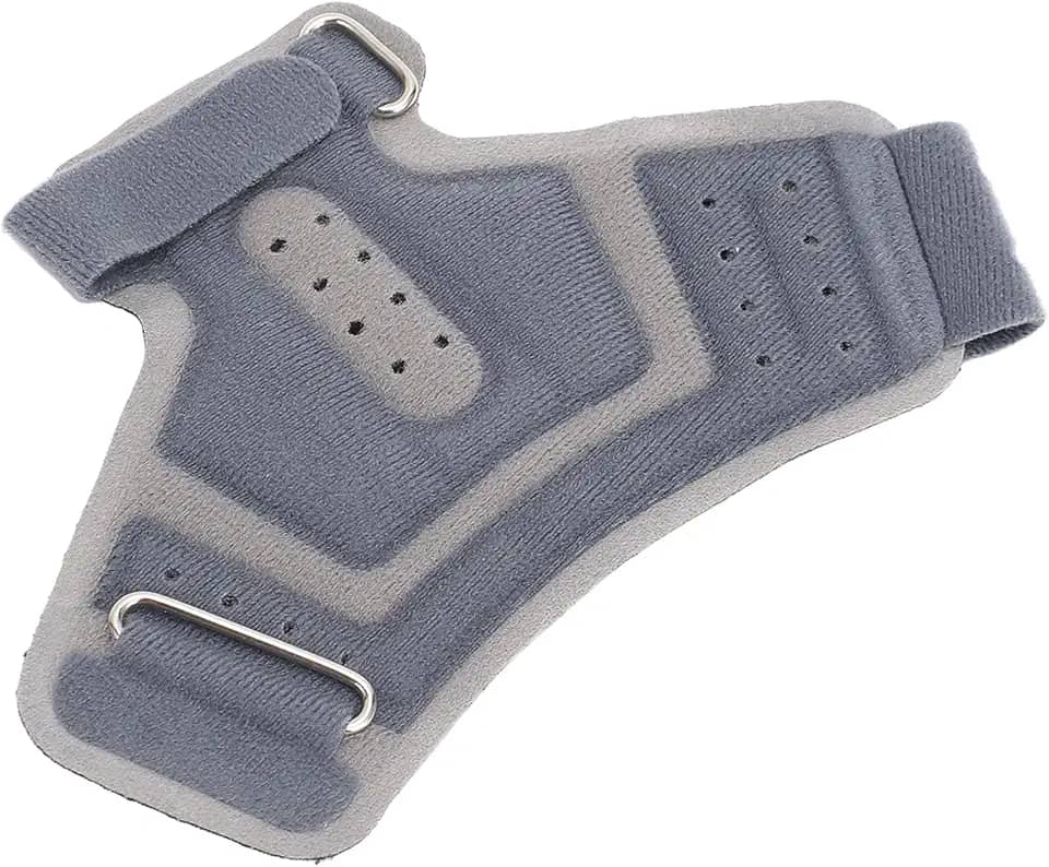 Aparo de Suporte de Dedo, Conveniente Vestindo Polegar Estabilizador de Alta Elasticidade Multiuso para Tênis de Vôlei de Basquete