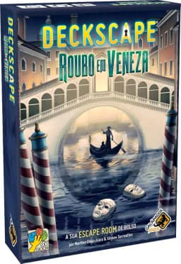 Galápagos, Deckscape: Roubo em Veneza, Jogo de Tabuleiro Cooperativo, 1-6 jogadores, 30-60min
