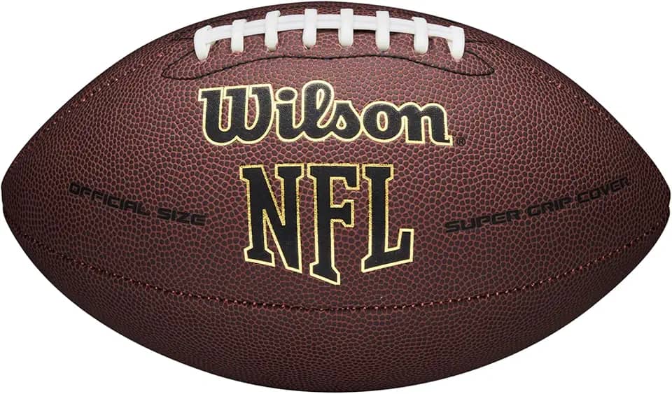 WILSON Bolas de futebol NFL Super Grip Composite